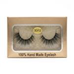 Handmade 3D Eyelashes NATURAL PAIR OF Eyelashes (Pack 10 Pairs of 1 Box)