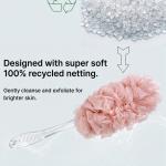 Loofahs for Bathing in Long Handle for Men and Women, (Pack of 1)
