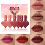 Love swipe lip mousse heart shape lipstick Colors Sweet Heart  1 Pcs