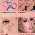 Lip & Cheek Color Changing Blush Warm Change Blush Pink 1 Pcs