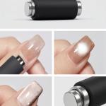 Gel Nail Polish Magnet, 5-in-1 Cross Shaped Cats Eye Gel Nail Polish(Pack of 1).