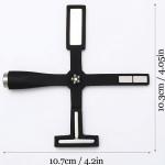 Gel Nail Polish Magnet, 5-in-1 Cross Shaped Cats Eye Gel Nail Polish(Pack of 1).