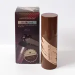 Dark Brown 2 in 1 Hair & Eyebrow Renewing Eye Shadow, Shaping, Hairline Powder 1 Pcs