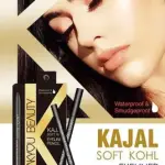 Lakyou Beauty Kajal Soft kohl eyeliner pencil 24hrs wear 1 Pcs