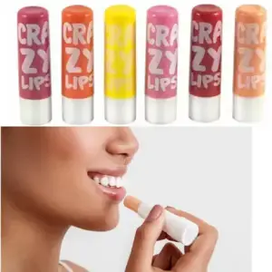 MOISTURE LIP BALM BABY PINK COLOR FRUIT 1 PCS