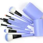 Glow Makeup Brush Set with Blue Storage Box (Pack of 12) 1 Pcs