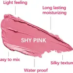 Lightweight Multi-Stick for Face Eyes & Lip Long lasting 3in1 Multi-Use Blusher  (pink)