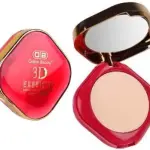 OCEAN BEAUTY Waterproof 3D Makeup Setting 2in1 Oil Control Loose Shimmer Compact Powder  1 Pcs