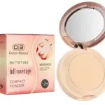 OCEAN BEAUTY Waterproof BB Makeup Setting 2in1 Full Coverage Oil Control Loose Compact Powder Compact  1 Pcs