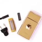 Rechargeable Trimmer For Men And Women (Golden)1 Pcs