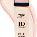 OCEAN BEAUTY Waterproof Full Coverage Matte 24 Hours Foundation Cream For Oily & Dry Skin Foundation 1 Pcs