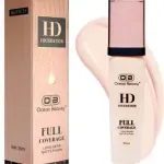 OCEAN BEAUTY Waterproof Full Coverage Matte 24 Hours Foundation Cream For Oily & Dry Skin Foundation 1 Pcs
