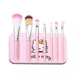 Hello Kitty Mini Pink Makeup Brush Set of 7 (1 Pcs )