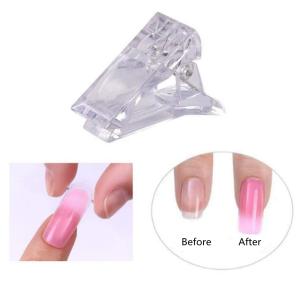 10 Pcs Nail Tips Clip for Clip Builder DIY Manicure Nail Art Tool (Nail Clip)