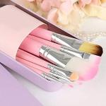 Hello Kitty Mini Pink Makeup Brush Set of 7 (1 Pcs )