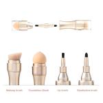 Mini 4 In 1 Makeup Brush Set 1 Pcs