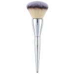 Soft Bristle Makeup Brush Tool- Silver (Pack of 1)