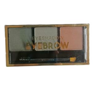 3 Color Waterproof Eye Shadow Eyebrow Powder Make Up Palette 1 Pcs