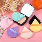 5pcs Triangle Makeup Powder Puff Multicolor
