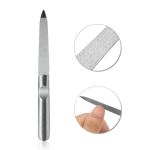 Pack 2 Stainless Silver Steel Nail Filers (5 Inches)  (Set of 2)