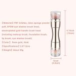Mini 4 In 1 Makeup Brush Set 1 Pcs