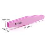 Nail Buffers Art Care Double Sides Design Sponge (Pink) 1 Pcs
