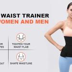 Tummy Fat Waist Shape Wear and Hips Trainer Slim Stomach Belly Belt for Women Abdominal Belt  (Black) 1 Pcs