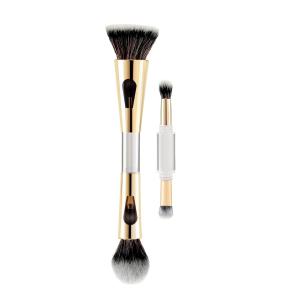 4 in 1 Foundation brush All in One Makeup Brush Set(Golden) 1 Piece.