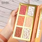 6 COLOR HIGHLIGHT,BLUSH AND CONTOUR PALETTE 24.g