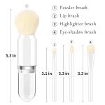 4 in 1 Portable Travel Blending Powder Foundation Brush. 1 Pcs