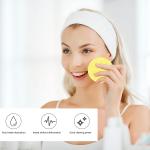 Compressed Facial Sponges, Cellulose Facial Sponges, Exfoliating Wash Round Face Sponge for Facial Cleansing 3 Pcs