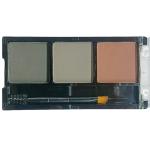 3 Color Waterproof Eye Shadow Eyebrow Powder Make Up Palette 1 Pcs