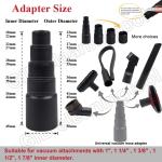 Basic Vacuum Cleaner Accessory Kit - Suitable for General Purpose Vacuum Cleaner 10 Pcs