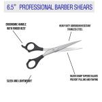Professional scissor for shear cutting Best Haircut salon use or home use 2 Pcs