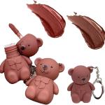 Teddy Bear Lipstick Key Chain| Long Lasting & Waterproof Lipsticks  2 Pcs