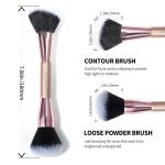 Foundation Makeup Brush, Double Ended Makeup Brushes  1 Pcs