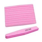 Nail Buffers Art Care Double Sides Design Sponge (Pink) 1 Pcs