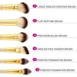 glowease Makeup Brush Organizer  (White) 1 Pcs