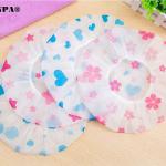 Rain and shower Cap Disposable Shower Caps for Women Larger Thicker Waterproof set of 3