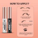 Eyelash Glue Clear & Black Tone | Long-Lasting, Strong Hold (Pack of 1)