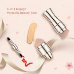 Mini 4 In 1 Makeup Brush Set 1 Pcs