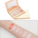 6 Shade  Highlighter and Blusher Palette Highlighter 1 Pcs