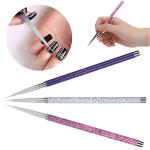 Nail Art Liner Brushes (Pack of 3).