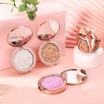 Love Face Highlighter for Face Makeup ,Highly Pigmented & Lightweight 1 Pcs (Multicolor)