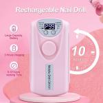 Nail Drill Machine Portable Rechargeable nail Care Kit Electric Nail Drill Pen  1 Pcs