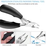 Thick & Ingrown Toenail Correction Tool, Pedicure Clippers Toe Nail Cutter for (1 Pcs)