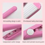 Mini professional hair pressing and straightening machine (Multicolor )1 Pcs
