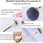 Foundation Brush ,Daubigny Large Powder Brush Flat Arched Premium Durable Kabuki Makeup Brush 1 Pcs