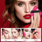 6 Pieces Powder Puff Soft Face Triangle Makeup Puff (multicolors)