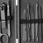 Manicure Pedicure Kit Nail Kit 16pc Stainless Steel Professional Grooming Kit 1 Pcs